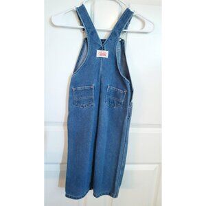 Round House Brand Overhalls Kids 4T Jean material Blue